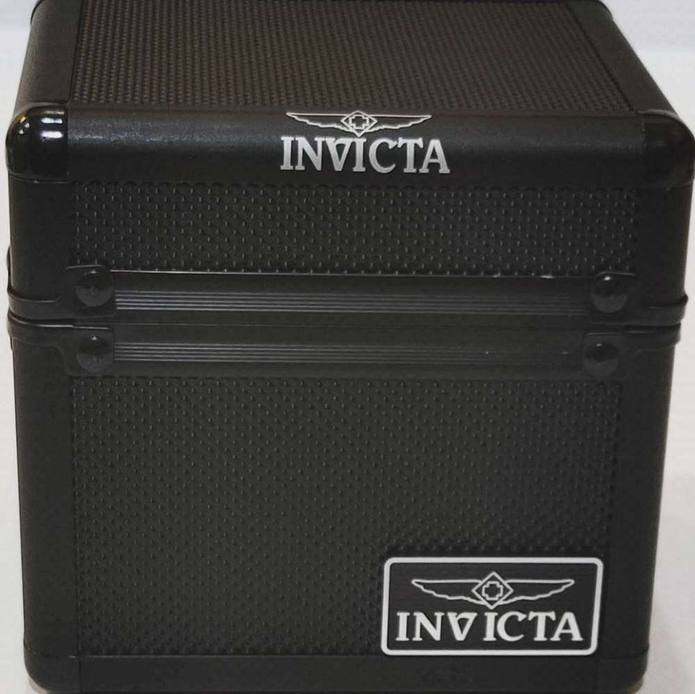 Invicta NWT Black Aluminum 1 Slot Watch Case